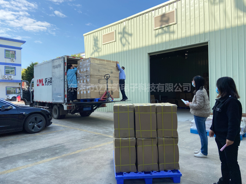 開(kāi)工忙出貨！100支立方美emeno超市防盜器交付成功！